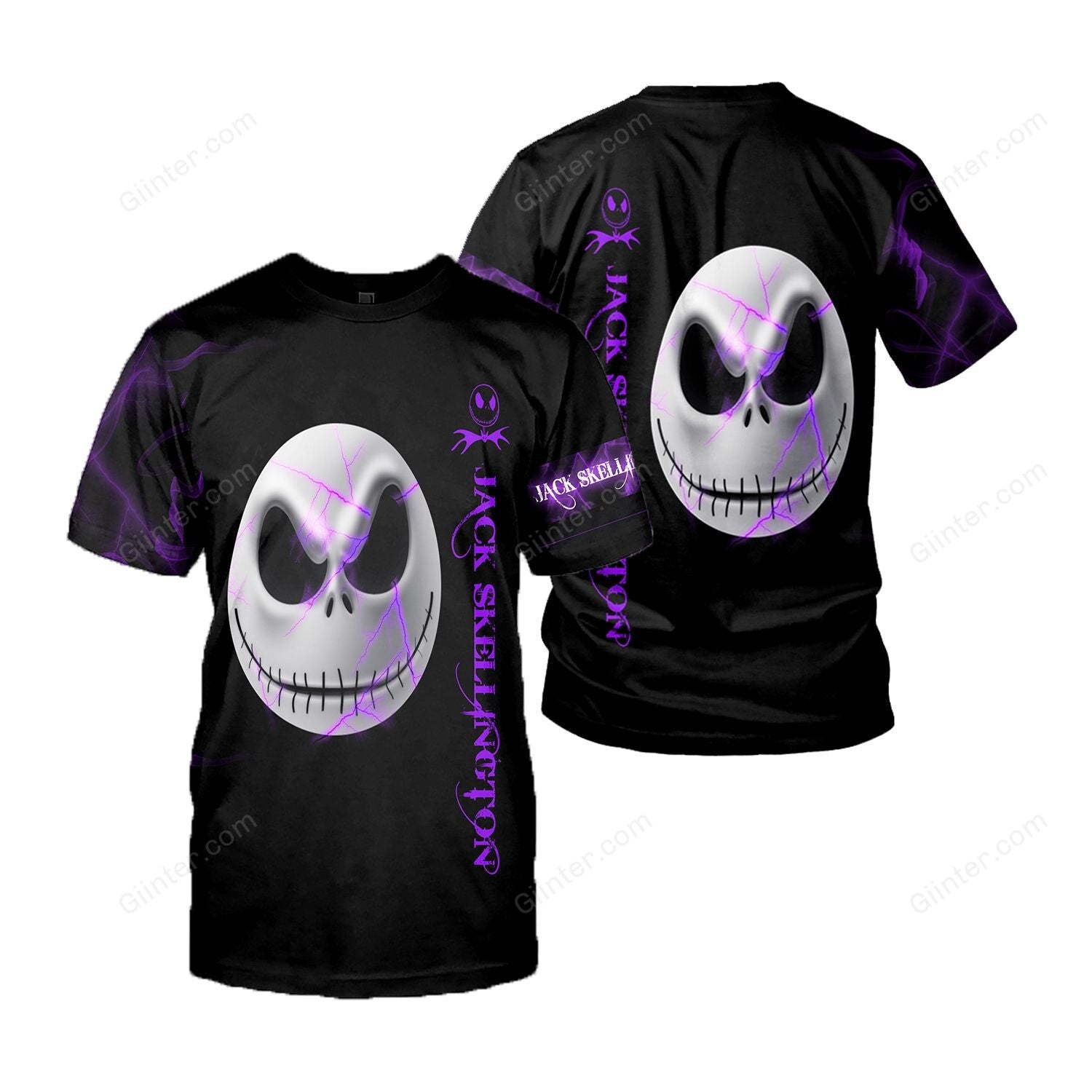 Unisex Jack Skellington 3D Hoodie 567
