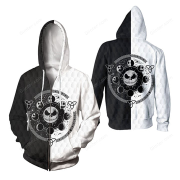 Unisex Jack Skellington 3D Hoodie 568