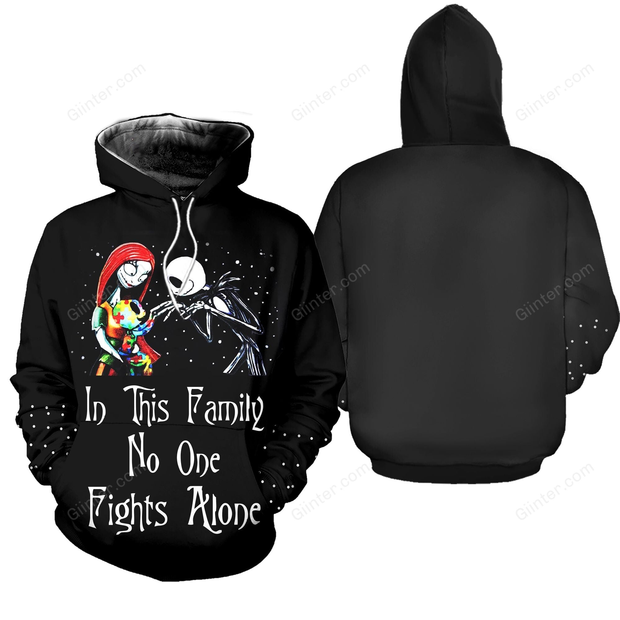 Unisex Jack Skellington 3D Shirts 585