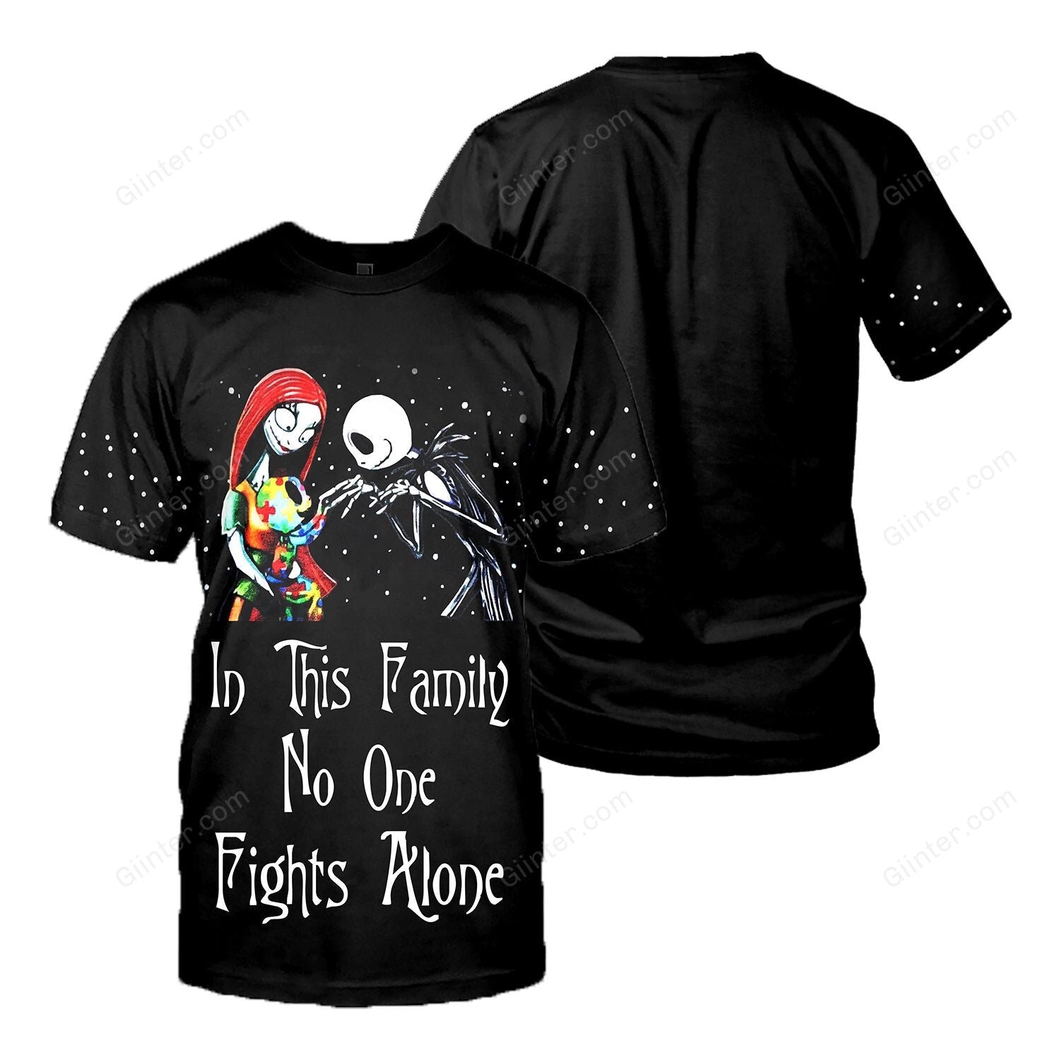 Unisex Jack Skellington 3D Shirts 585
