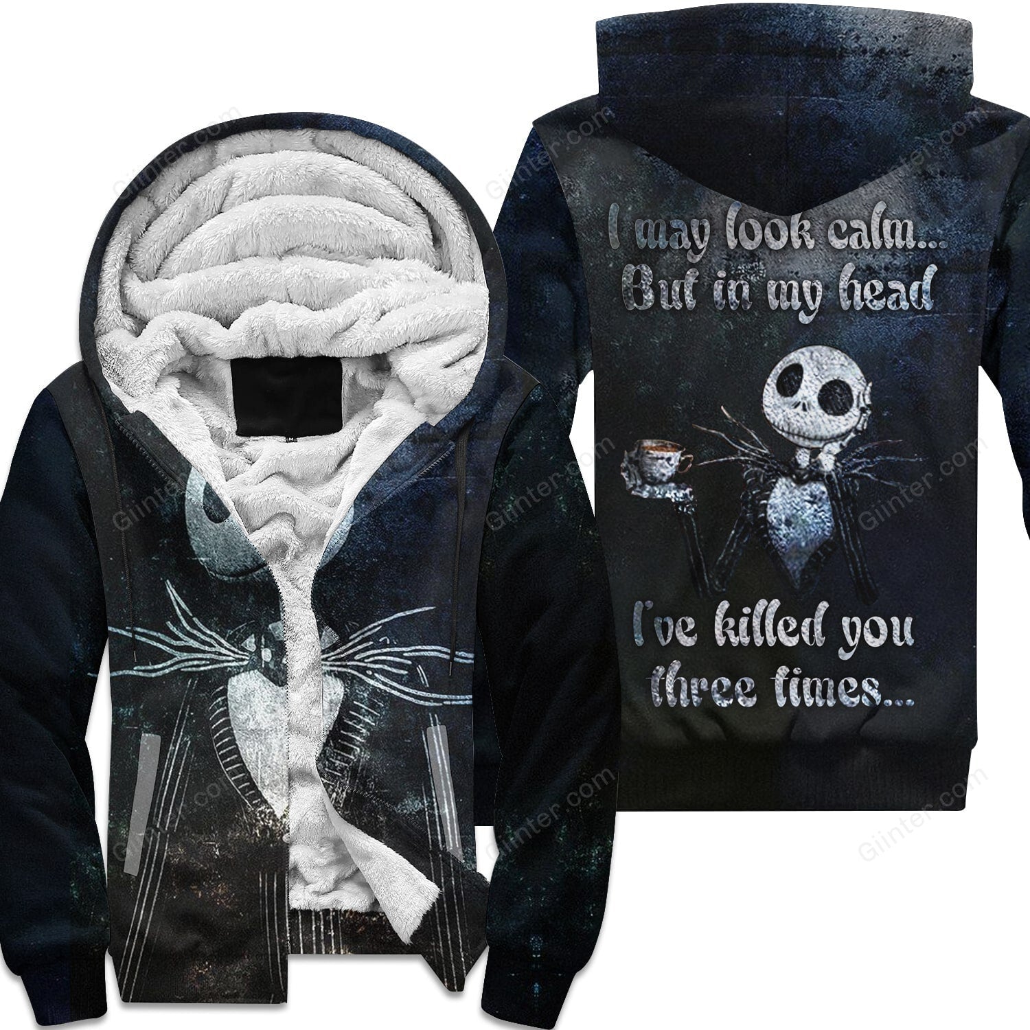 Unisex Jack Skellington 3D Shirts 626