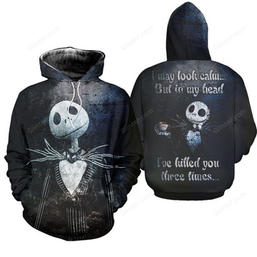 Unisex Jack Skellington 3D Shirts 626