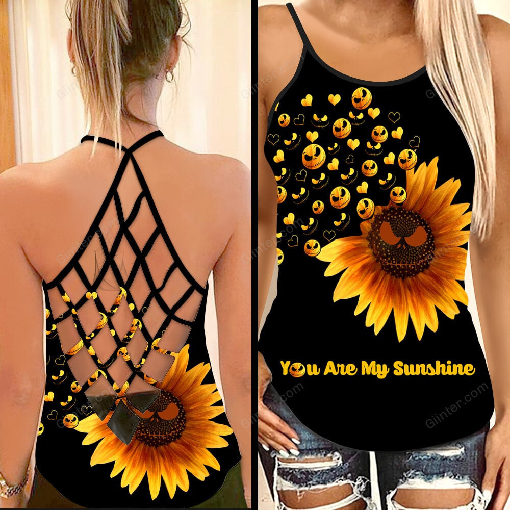 You Are My Sunshine Jack Skellington Women 3D Shirts GINNBC80472