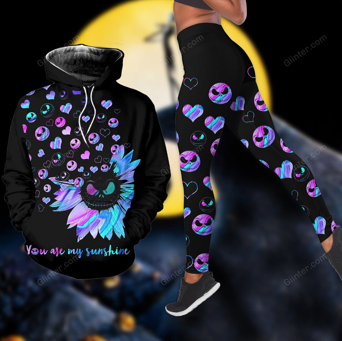 jack skellington hoodie leggings