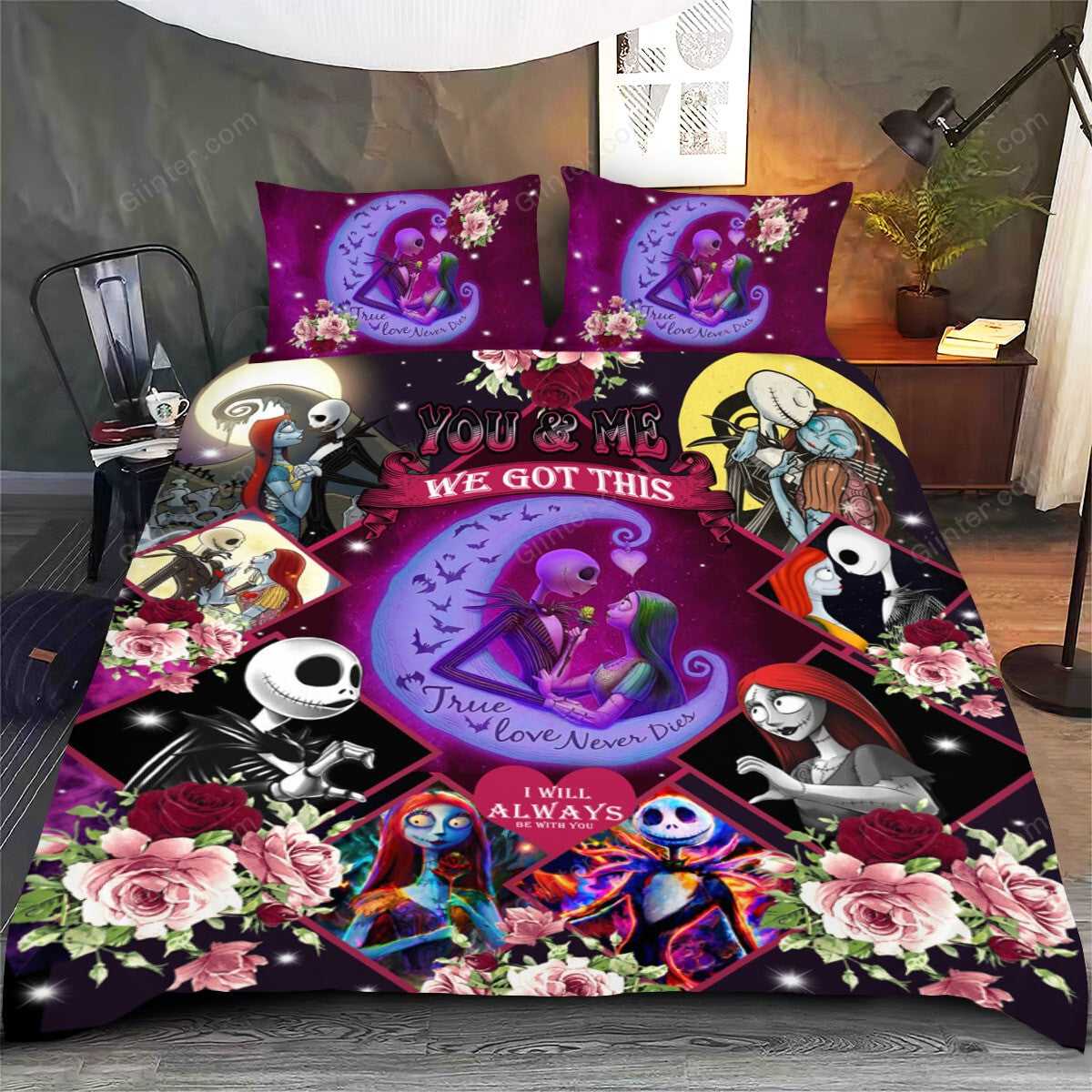 the nightmare before christmas bed