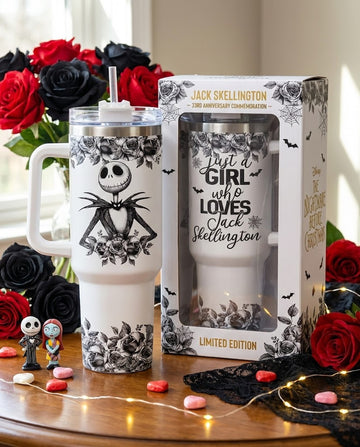 Just A Girl Who Loves Jack Skellington - TUMBLER 40OZ GINNBC1734