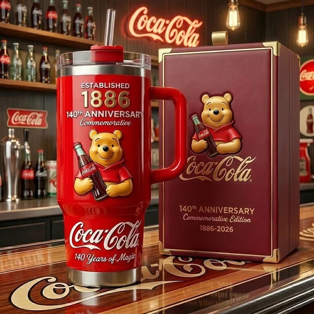 Coca&Pooh 140th Anniversary - Tumbler 40OZ GINPOOH42