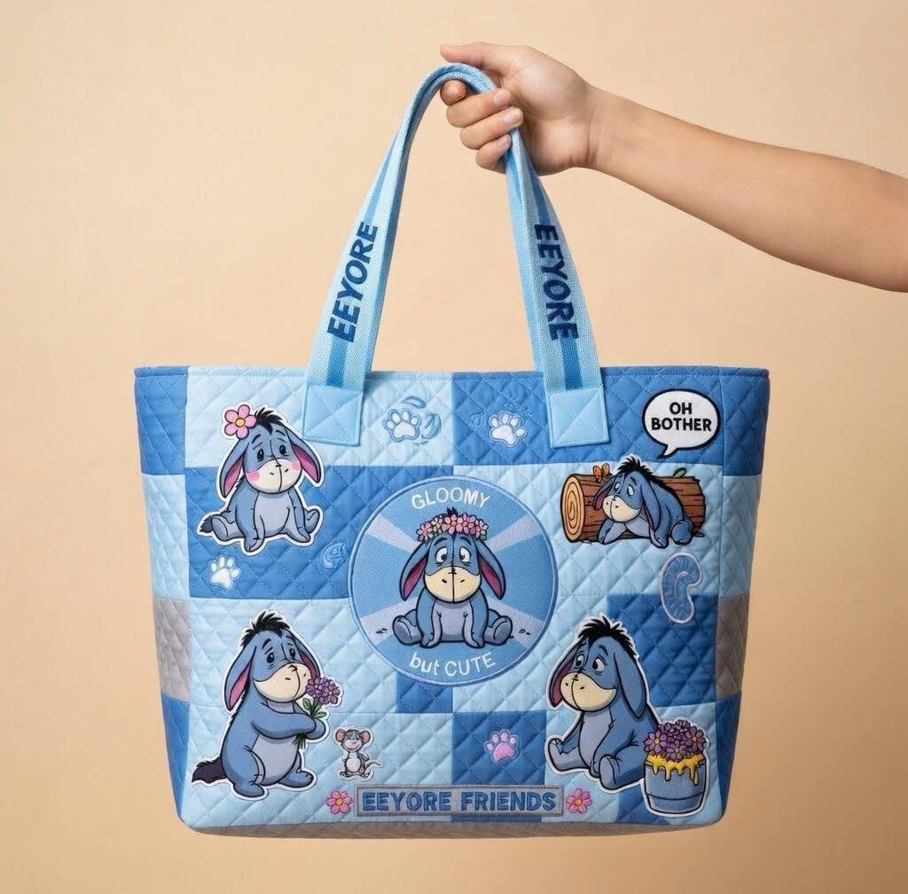 Eeyore Friends Quilt Handbag GINPOOH49