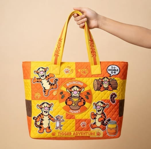 Tiger Adventure Quilt Handbag GINPOOH52