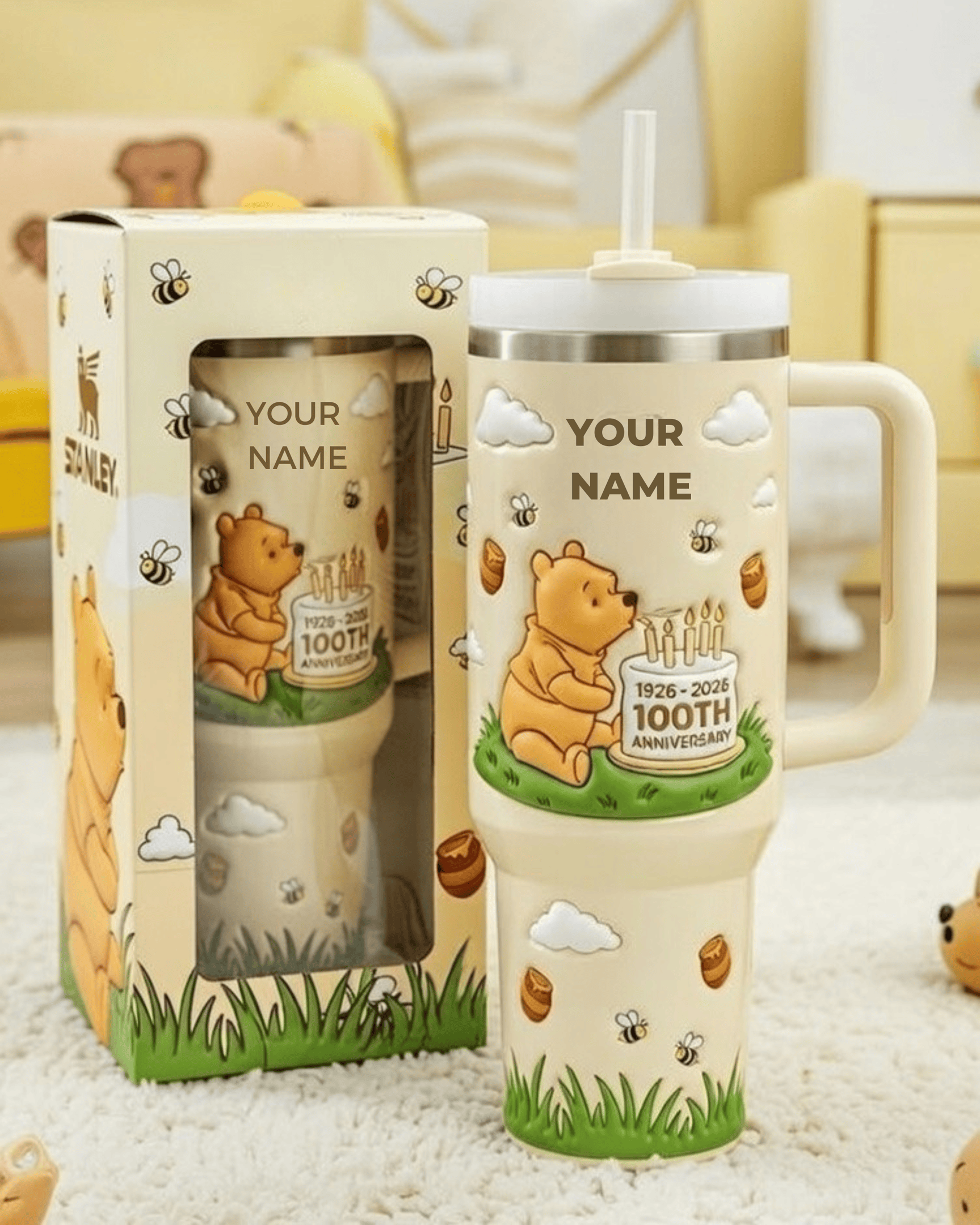 POOH 100th Anniversary - Tumbler 40OZ GINPOOH21