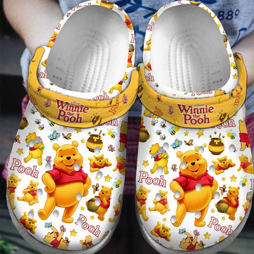 100th Anniversary Winnie The Pooh - Adult/Kid Clogs GINPOOH60
