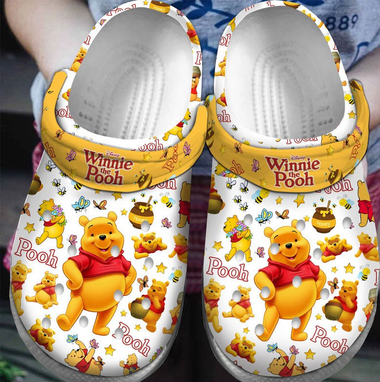 100th Anniversary Winnie The Pooh - Adult/Kid Clogs GINPOOH60