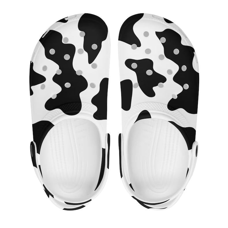 Cows Pattern - Adult/Kid Casual Clogs GINCOW04