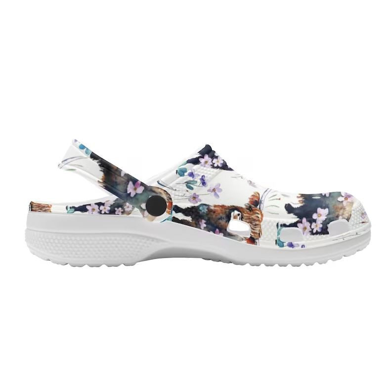 Highland Cows - Adult/Kid Casual Clogs GINCOW09