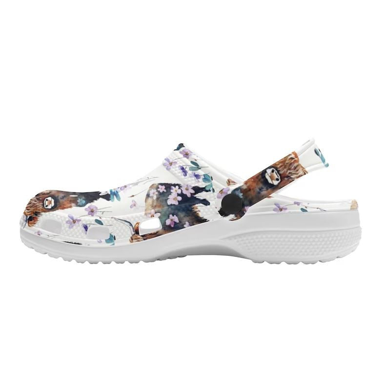 Highland Cows - Adult/Kid Casual Clogs GINCOW09