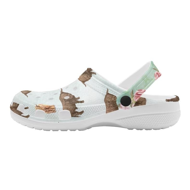 Highland Cows - Adult/Kid Casual Clogs GINCOW10