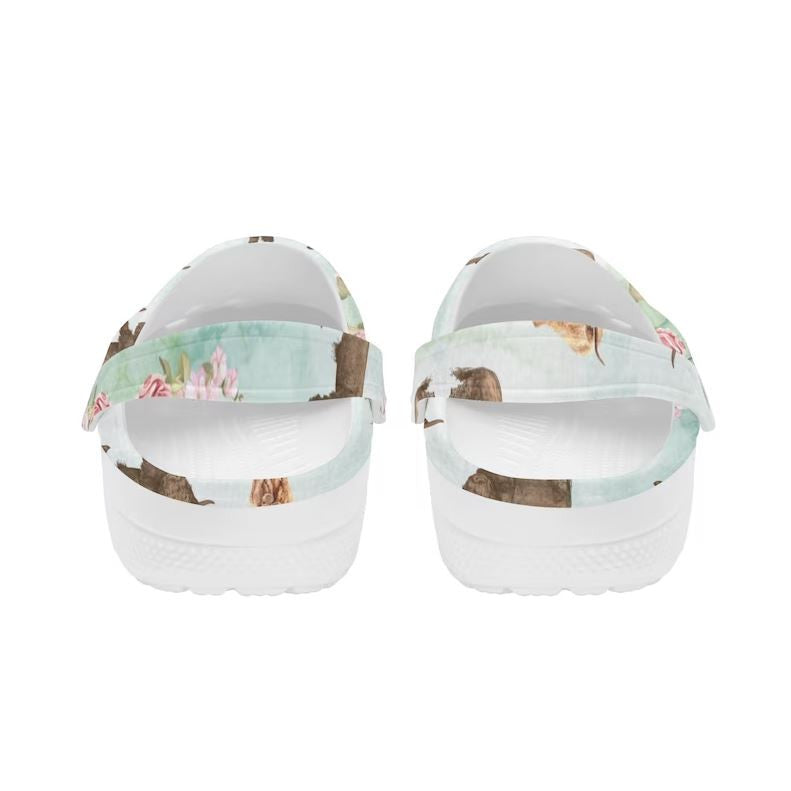 Highland Cows - Adult/Kid Casual Clogs GINCOW10
