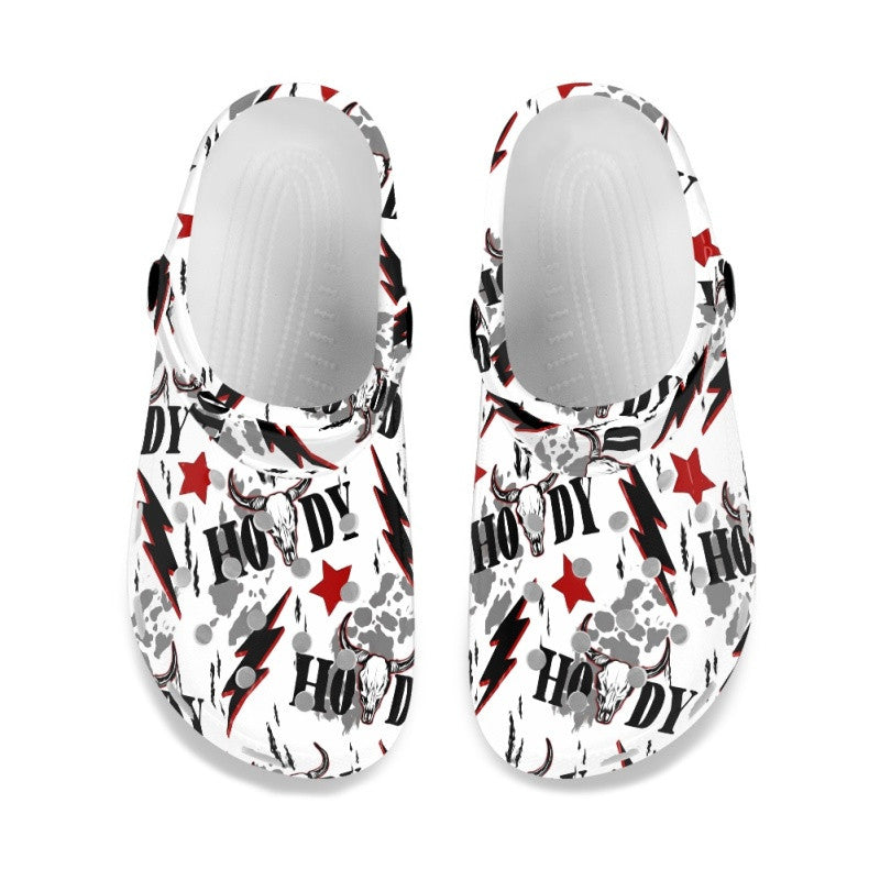 HOODY Cow - Adult/Kid Casual Clogs