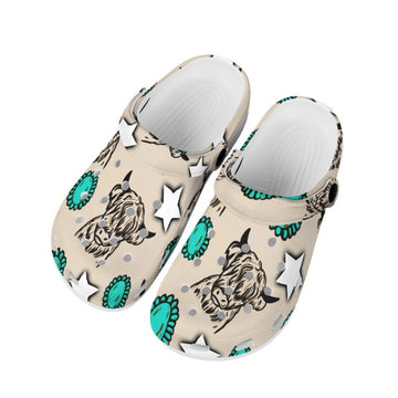 Highland Cows - Adult/Kid Casual Clogs