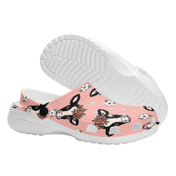 Pink Cow Girl - Adult/Kid Casual Clogs