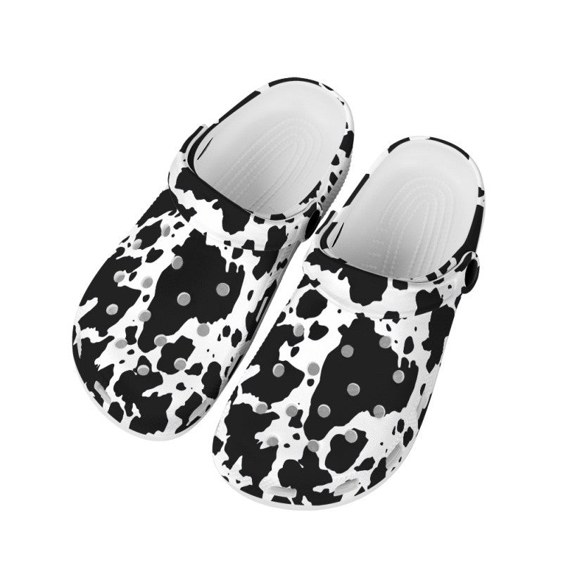 Cow Pattern - Adult/Kid Casual Clogs