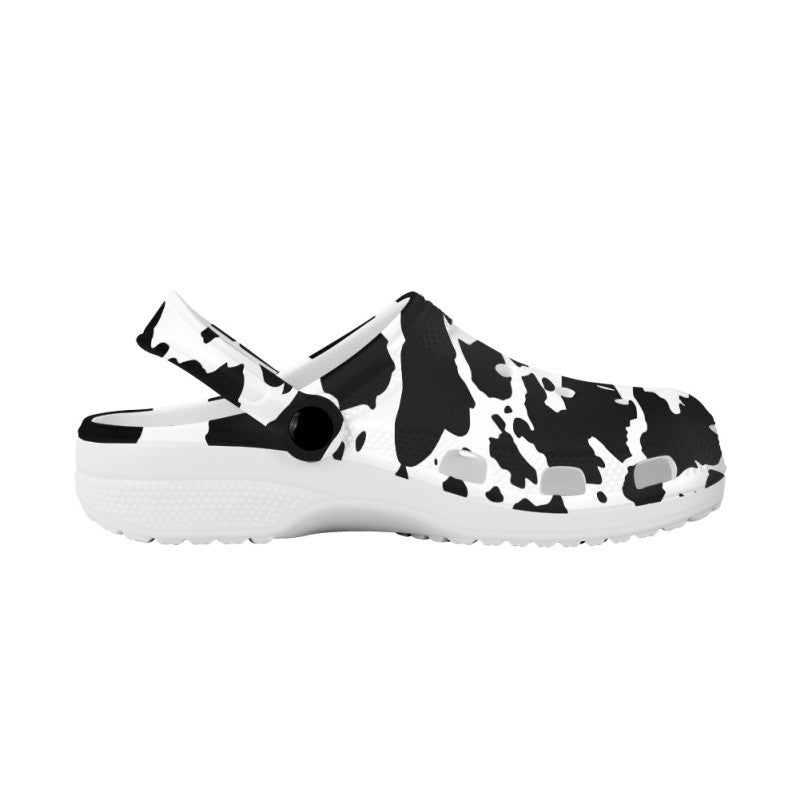 Cow Pattern - Adult/Kid Casual Clogs