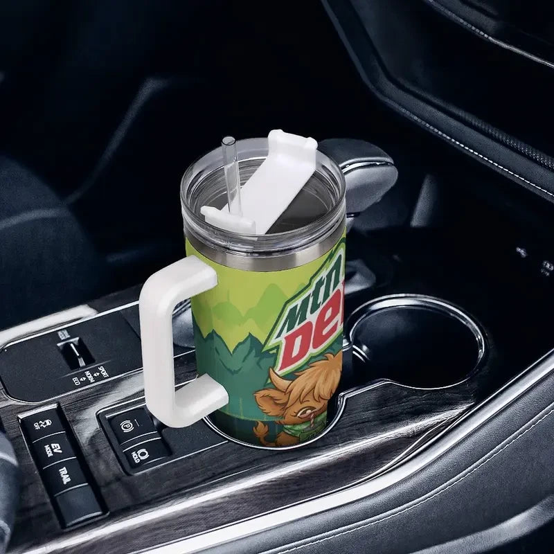 Highland Cows & Mtn Dew - Tumbler 40OZ