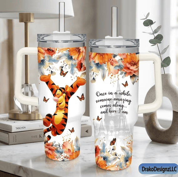 Tiger - Tumbler 40OZ GINPOOH125