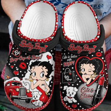 Boop Girl - Adult/Kid Casual Clogs GINBET14