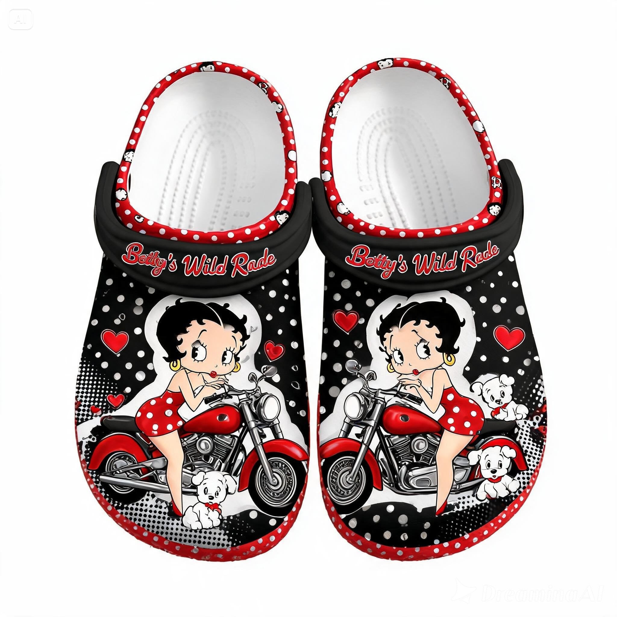 Boop Girl - Adult/Kid Casual Clogs GINBET15