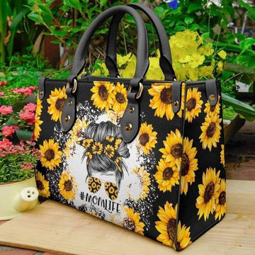 MomLife Sunflower - Premium PU Leather Bag & Wallet GINSUN12