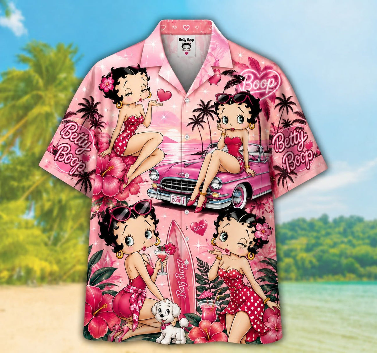 Boop Hawaiian Shirt For Summer GINBET21