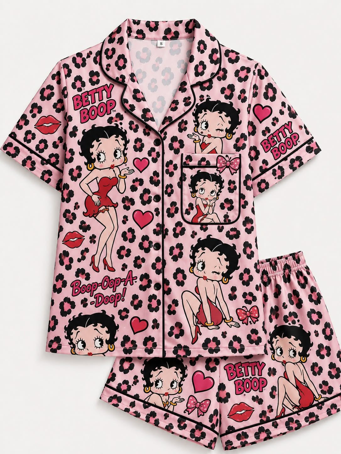 Boop Short/Long Sleeve Pyjamas Set GINBET22