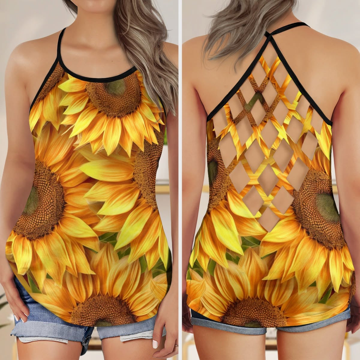 Sunflower - Criss-Cross Tank Top GINSUN29