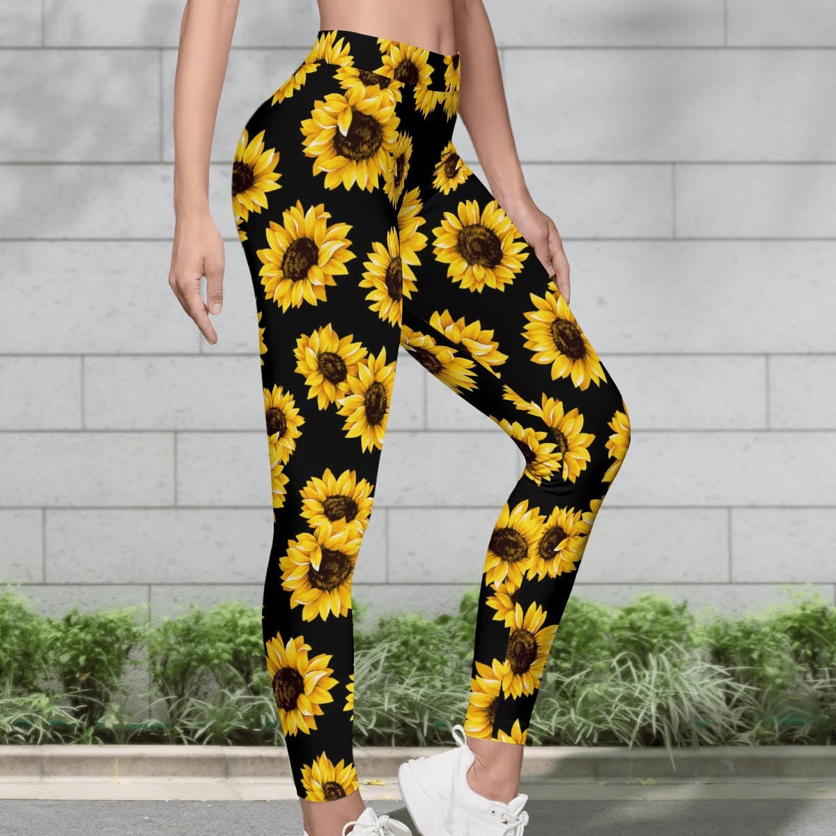 Sunflower High Waist Leggings GINSUN28