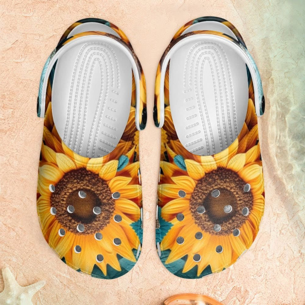 Sunflower - Adult/Kid Casual Clogs GINSUN42