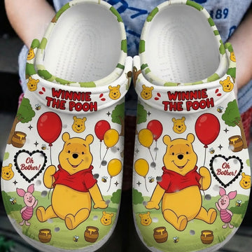 Winnie The Pooh - Adult/Kid Casual Clogs GINPOOH127