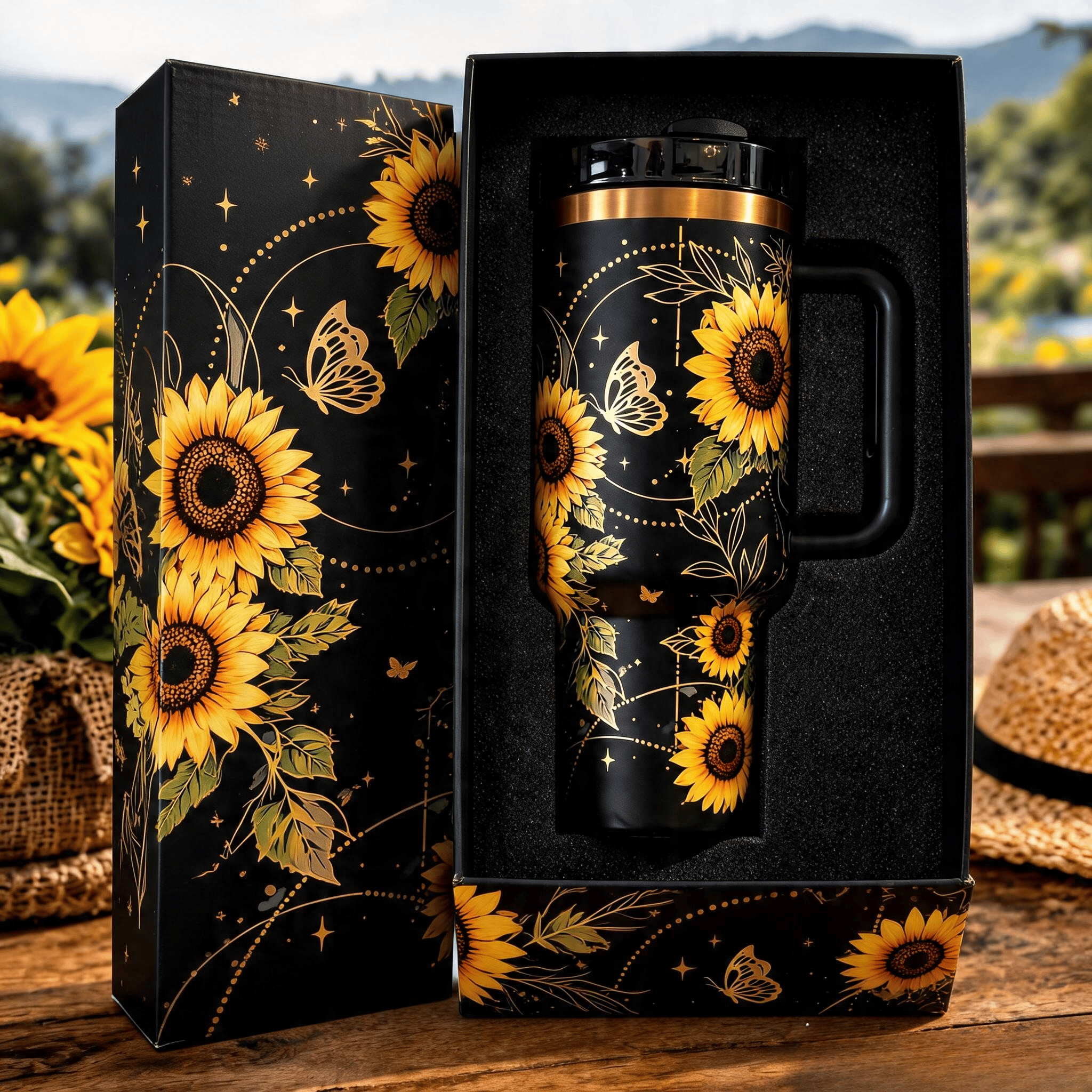 Sunflower - Tumbler 40oz/30oz/20oz GINSUN60
