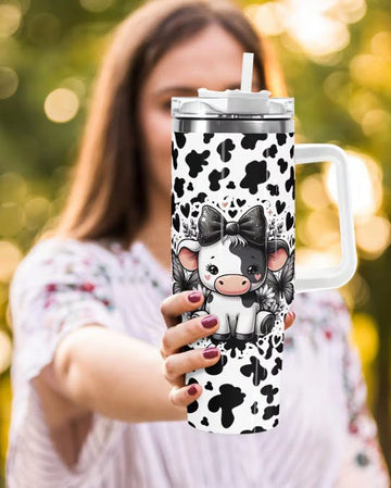 Cute Highland Cow - Tumbler 40oz GINCOW50