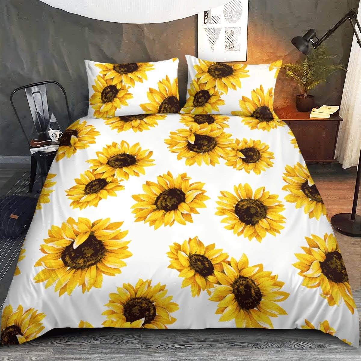 Sunflower Duvet Cover Bedding Set Duvet Cover Bedding Set GINSUN70