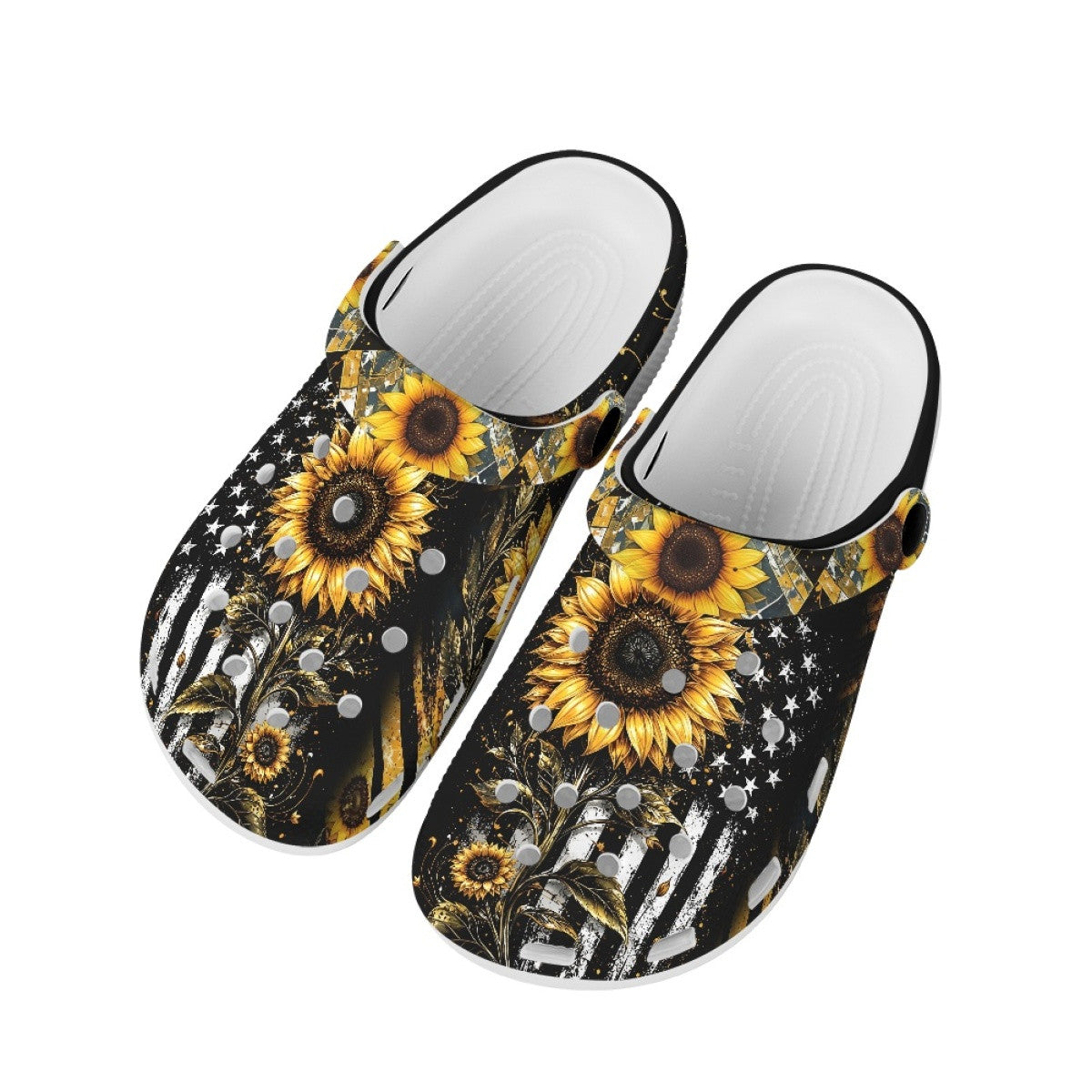Sunflower - Adult/Kid Casual Clogs GINSUN05