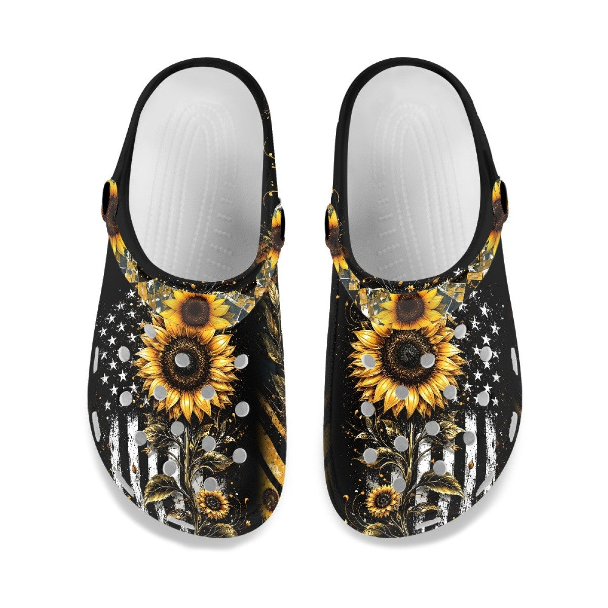 Sunflower - Adult/Kid Casual Clogs GINSUN05
