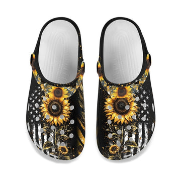 Sunflower - Adult/Kid Casual Clogs GINSUN05