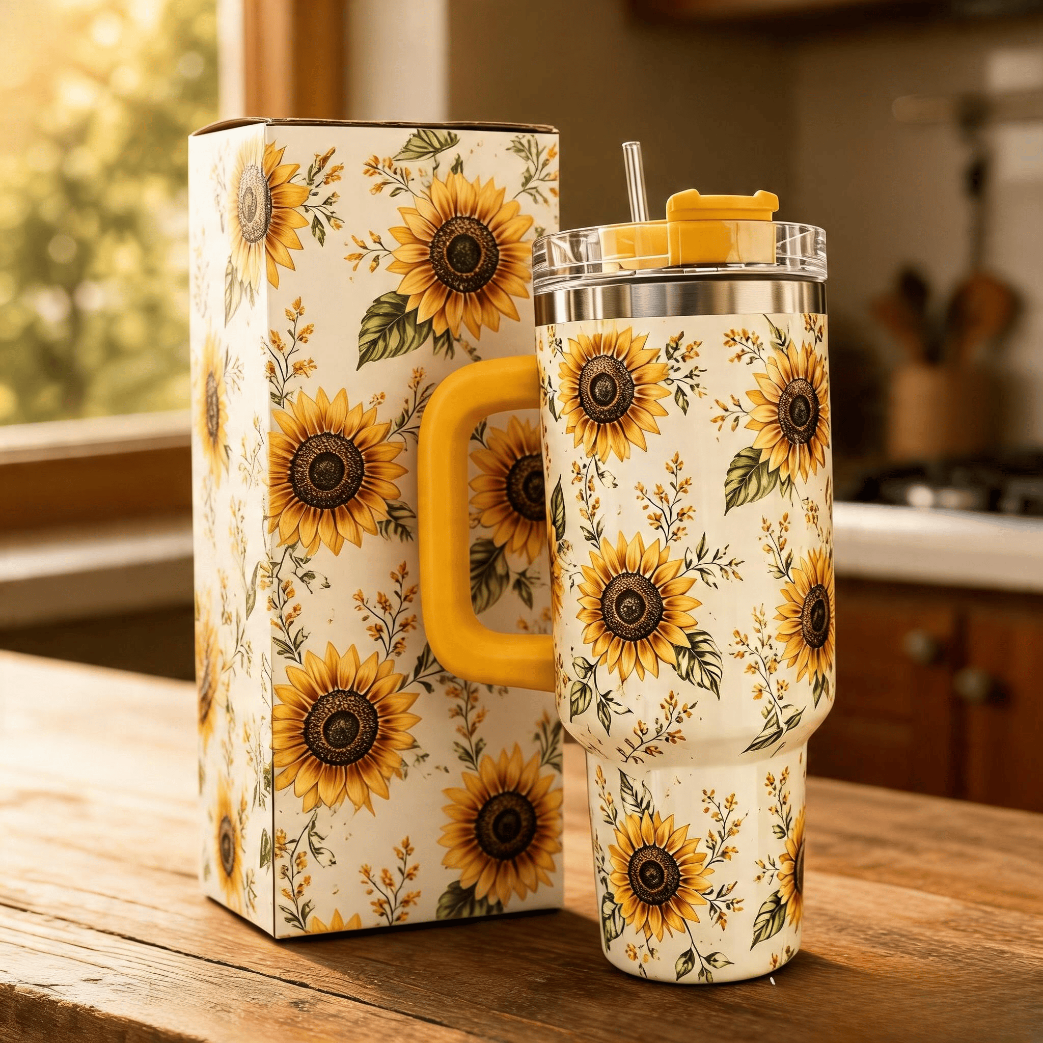 Sunflower - Tumbler 40oz GINSUN73
