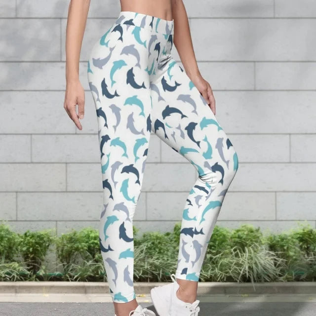 Dolphin - Combo Hollow Tank Top and Leggings GINDOP16