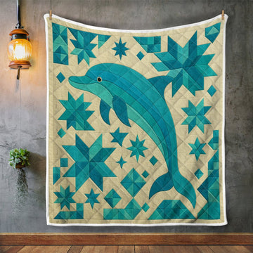 Dolphin Fleece Blanket/Quilt Blanket/Sherpa Blanket GINDOP24