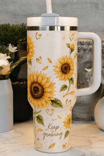 Keep Growing Sunflower - Tumbler 40oz GINSUN80