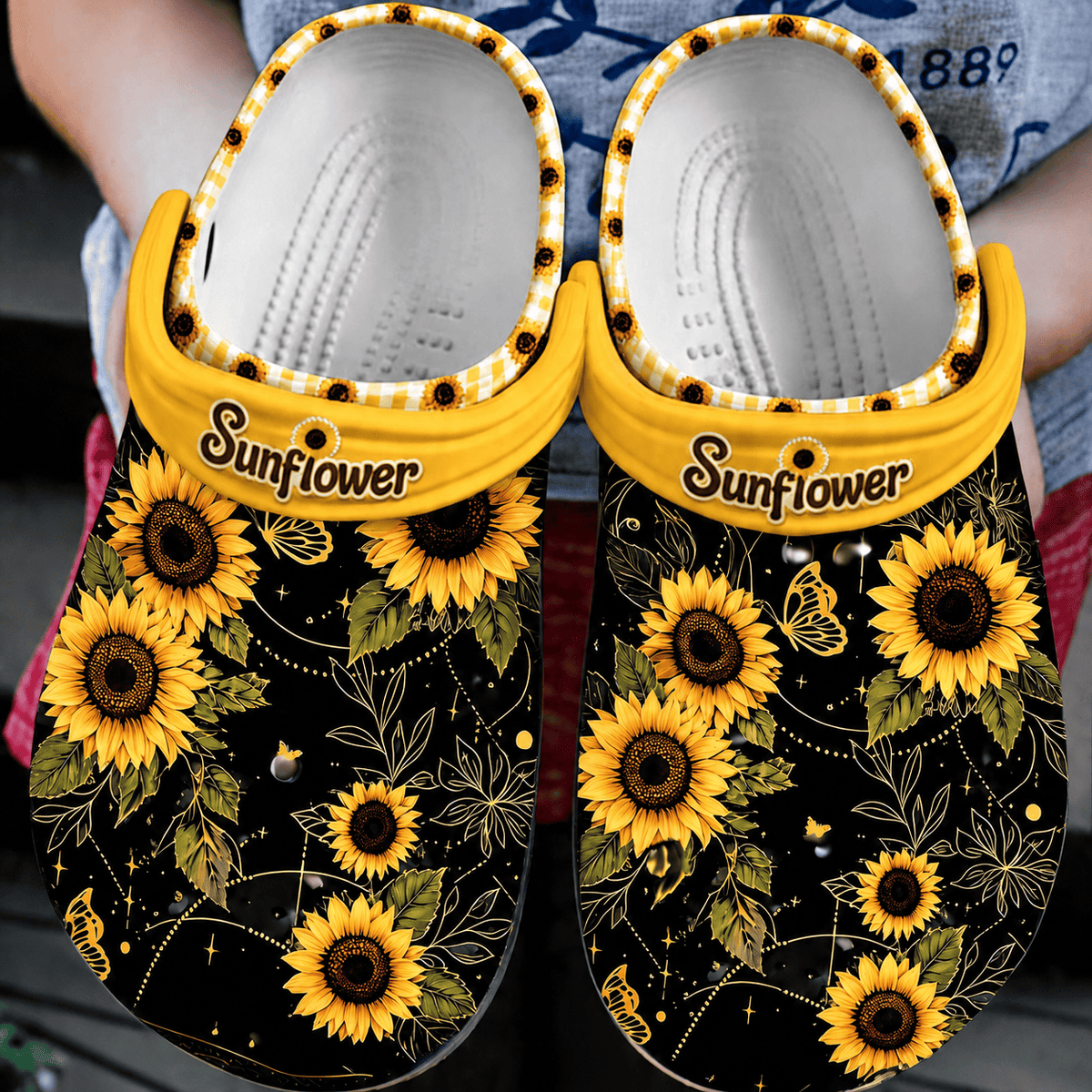 Sunflower - Adult/Kid Casual Clogs GINSUN60