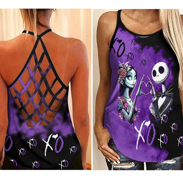 Jack&Sally Xoxo - Criss-Cross Tank Top GINNBC1642