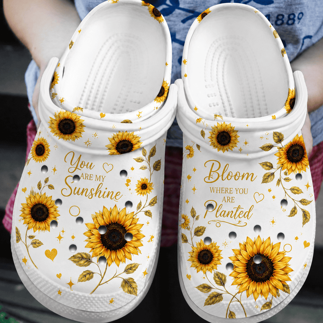 Sunflower You're My Sunshine - Adult/Kid Casual Clogs GINSUN81